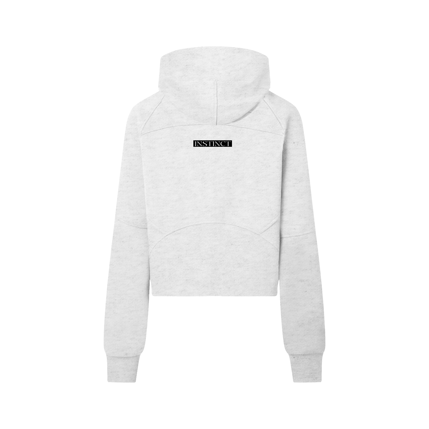 Cropped Half-Zip Hoodie