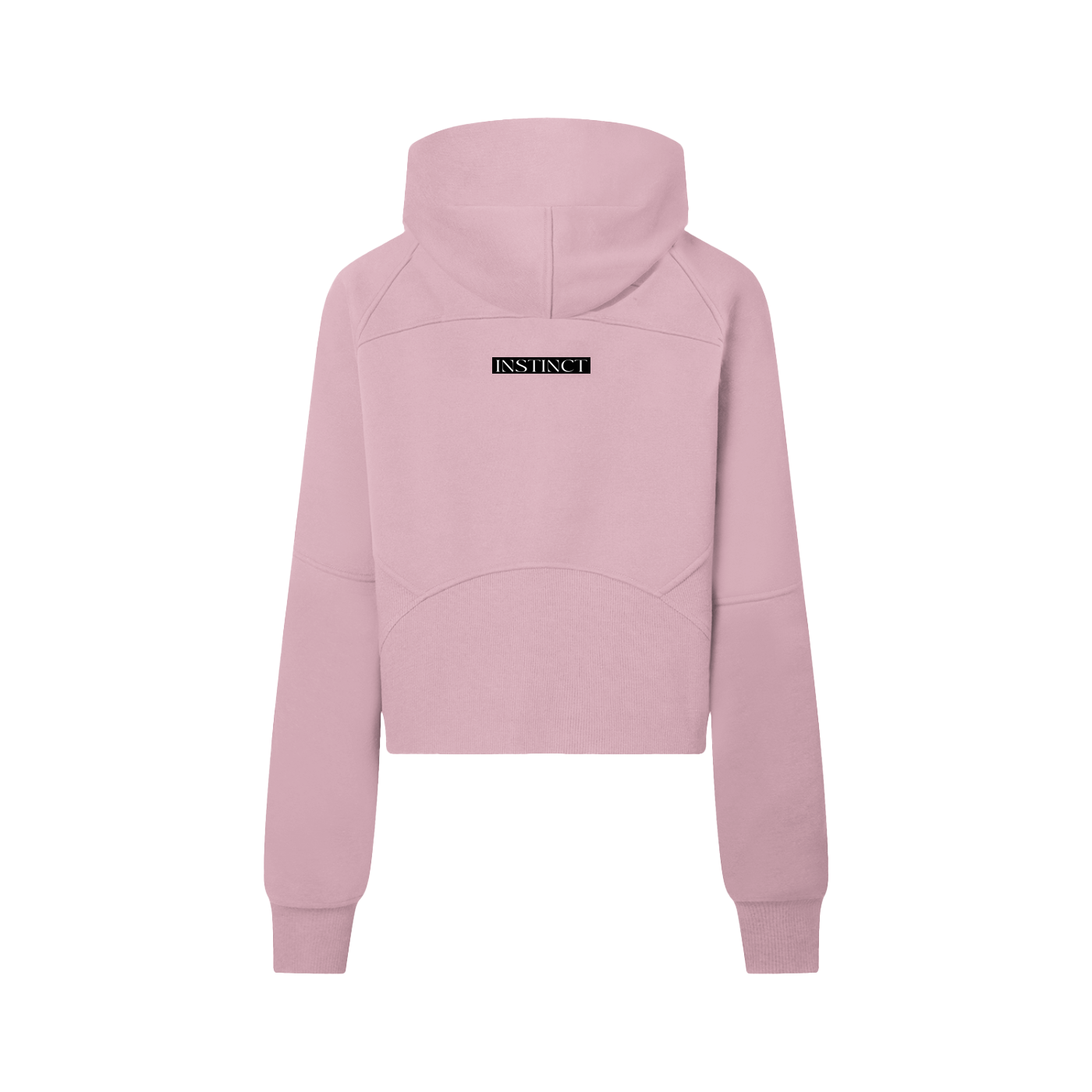 Cropped Half-Zip Hoodie