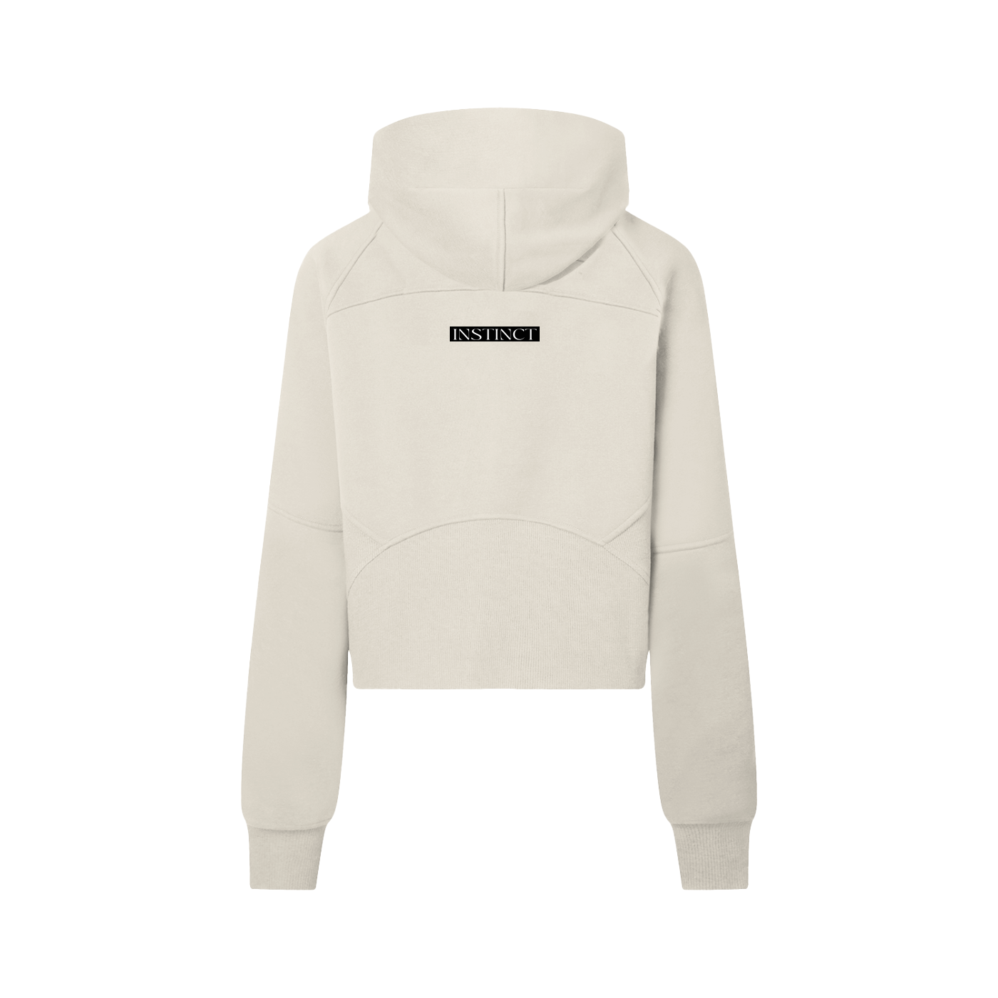 Cropped Half-Zip Hoodie