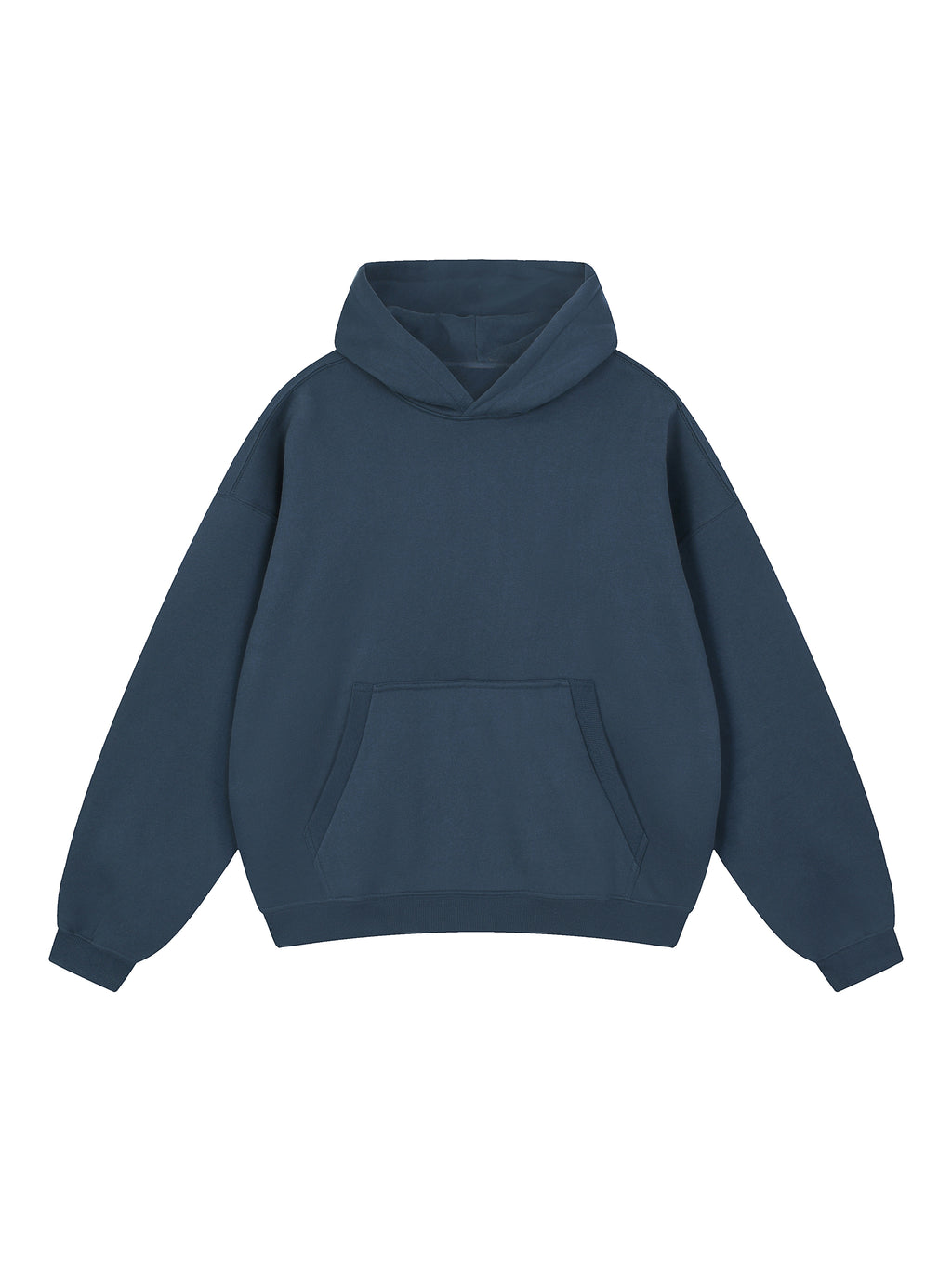 Essential Oversized Boxy Fit Fleece Hoodie